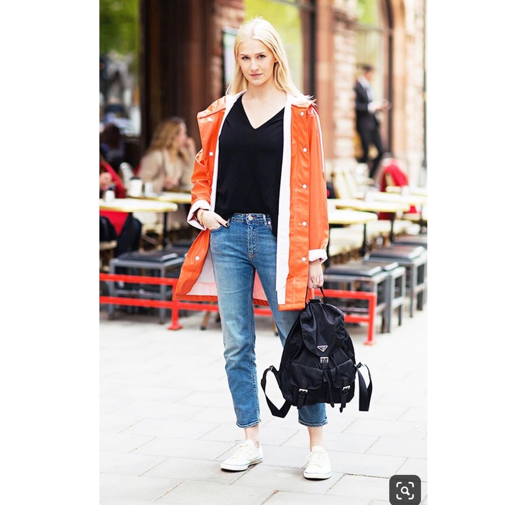 🌟Authentic Prada Backpack navy blue💙